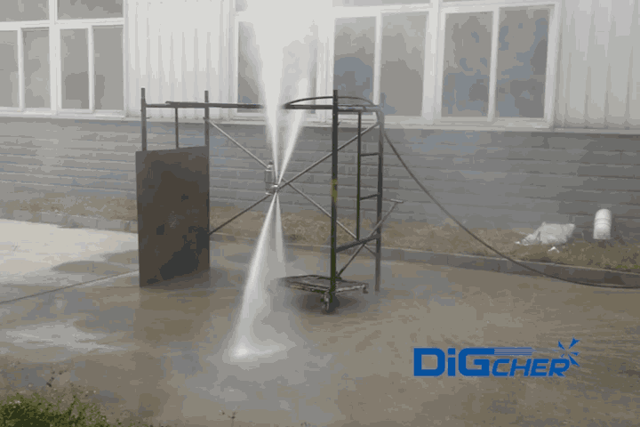 三維洗罐器工作狀態(tài)