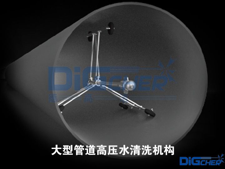 大型管道高壓水清洗機(jī)構(gòu)