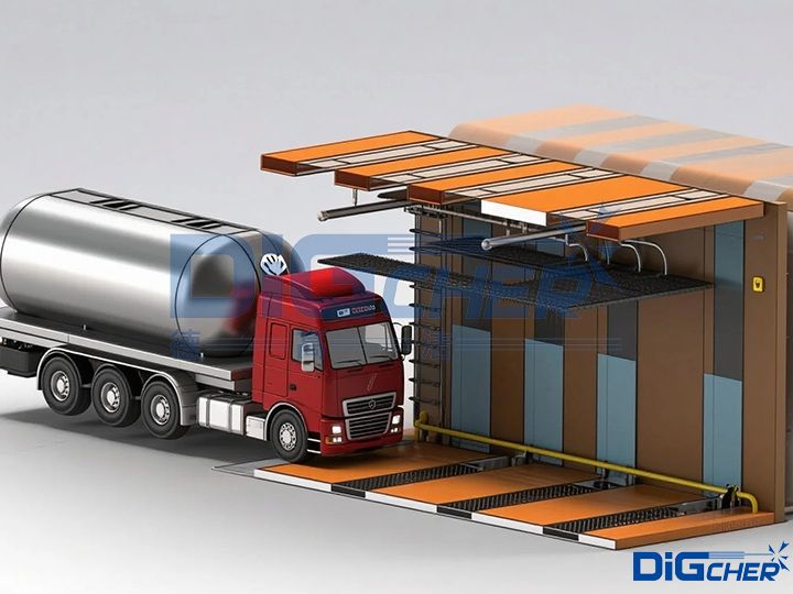 iso-tank罐式集裝箱自動清洗系統(tǒng)