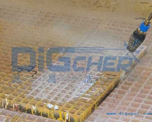 汽車涂裝生產(chǎn)線噴漆室格柵板清洗