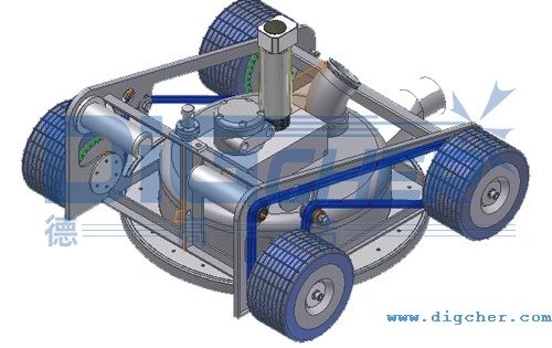 自動爬壁清洗機構